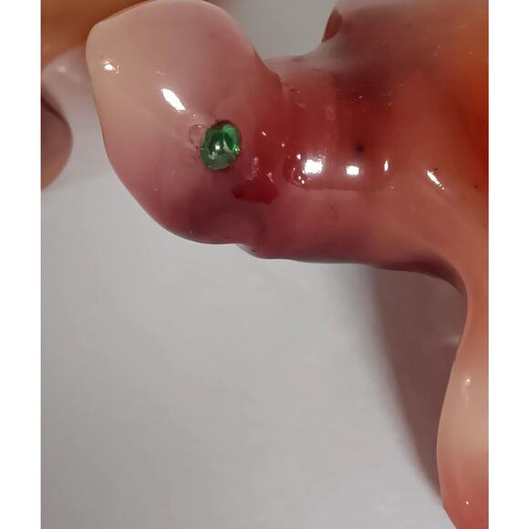 Lot of 2 Vintage Turtle Candle Glazed Wax Plastic Eyes Luccia Miami FL - Picture 9 of 16